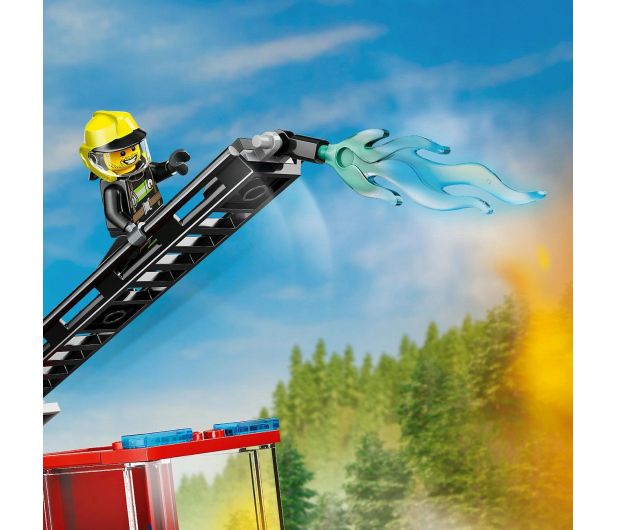 LEGO City 60463 Wóz strażacki z drabiną - 1284122 - zdjęcie 7